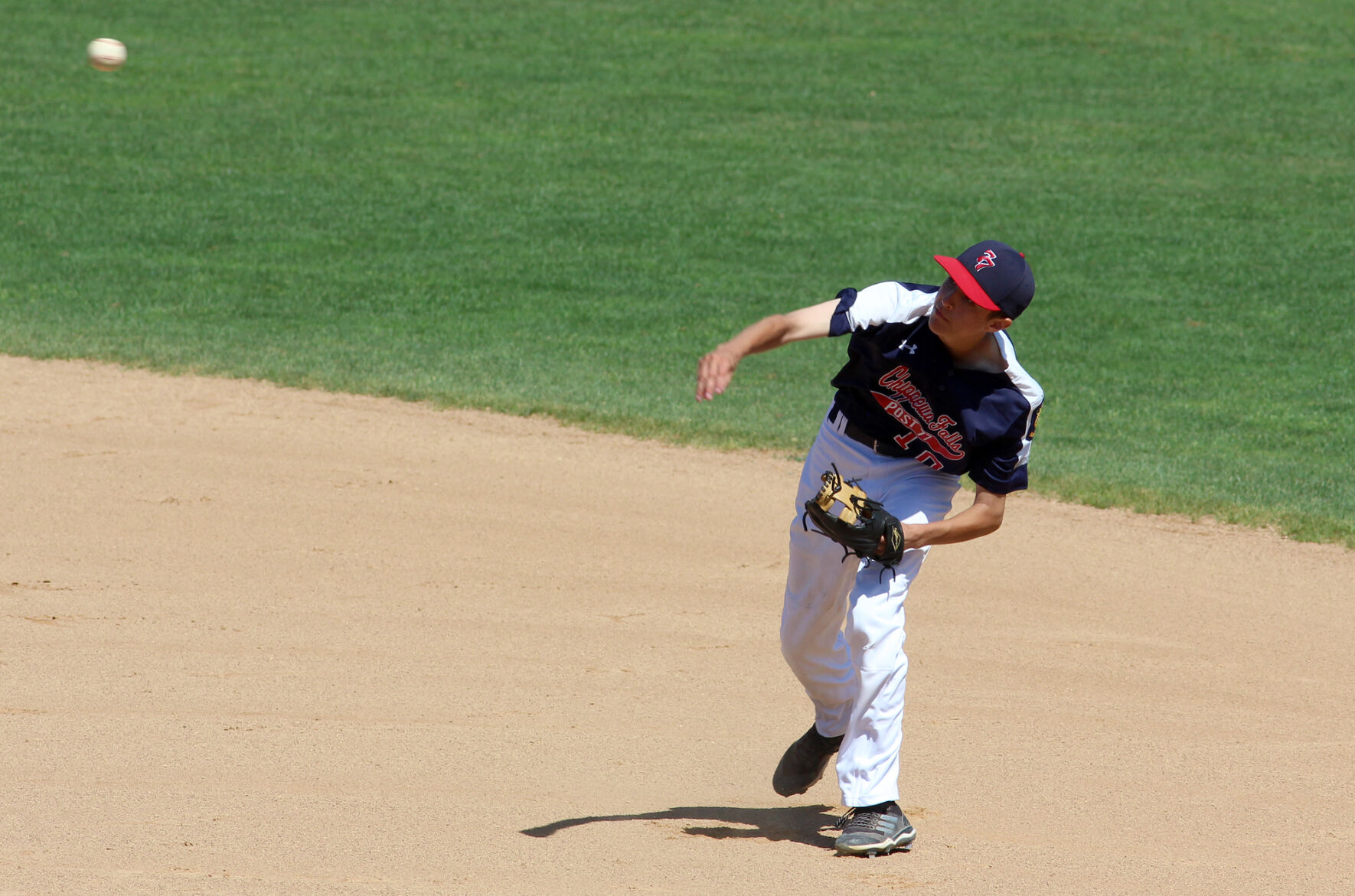 Chippewa Falls Post 77 senior legion baseball vs Superior Post 435 7-21-22